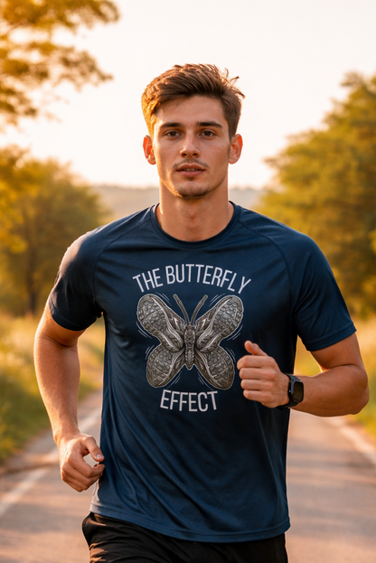 T-Shirt de corrida The Butterfly Effect Unissexo – Doí Treinasses