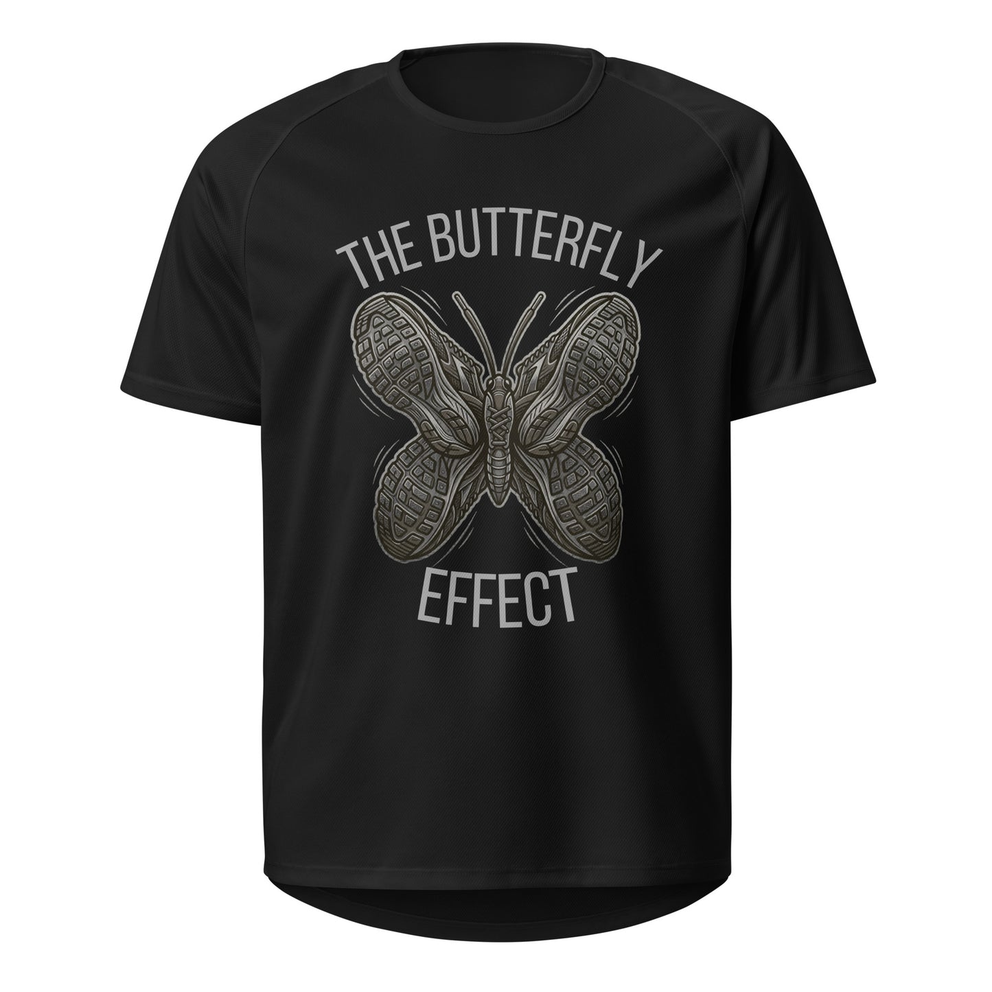 Mockup T-Shirt The Butterfly Effect – Preto