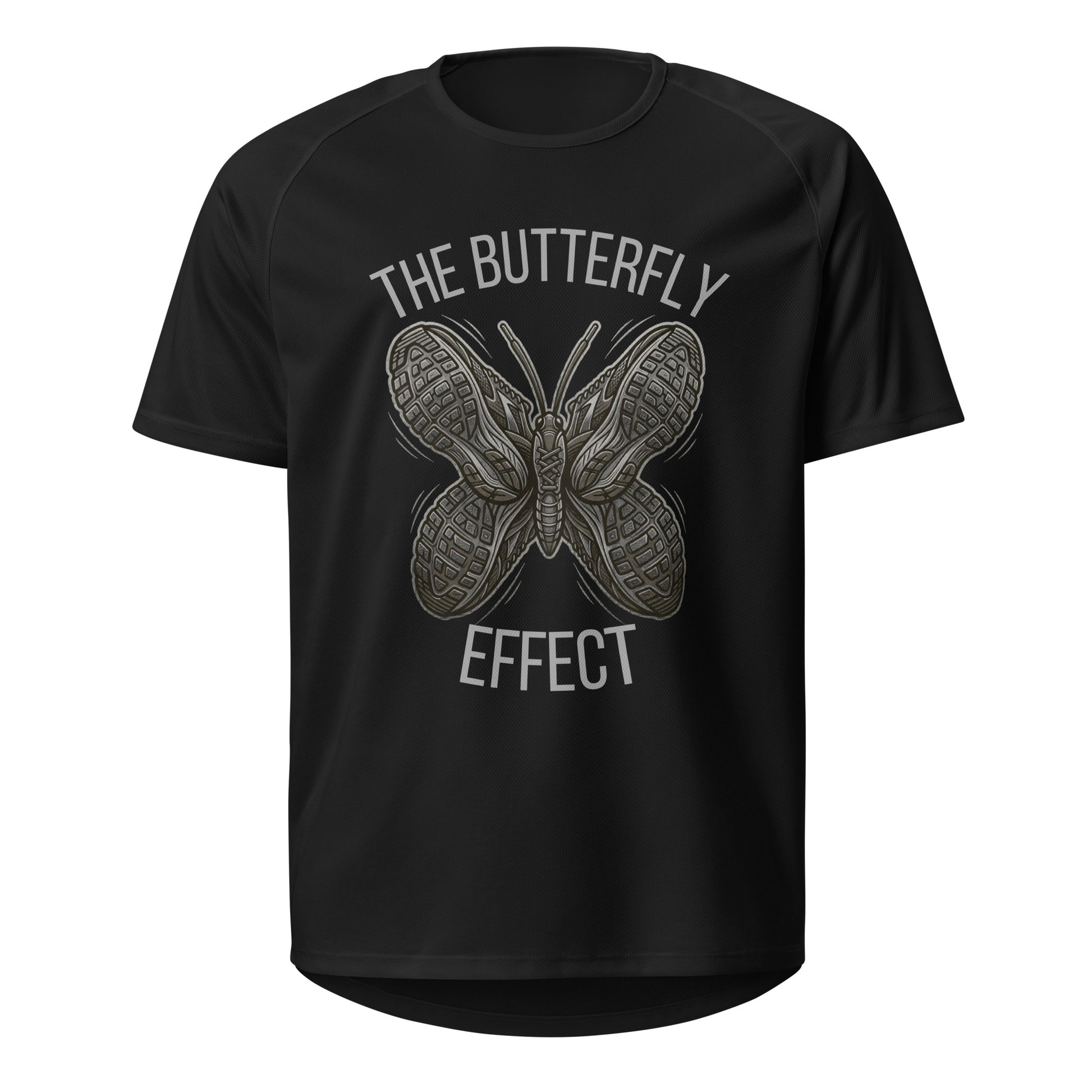 Mockup T-Shirt The Butterfly Effect – Preto