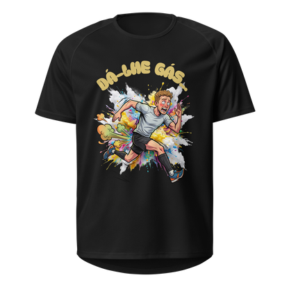 Mockup T-Shirt Dá-lhe Gás... – Preto