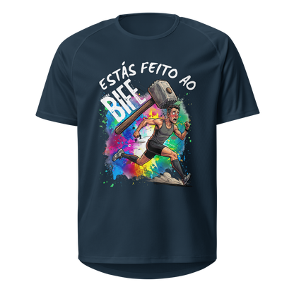 Mockup T-Shirt Estás Feito ao Bife – Azul Francês