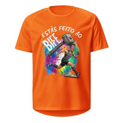 Mockup T-Shirt Estás Feito ao Bife – Laranja Neon