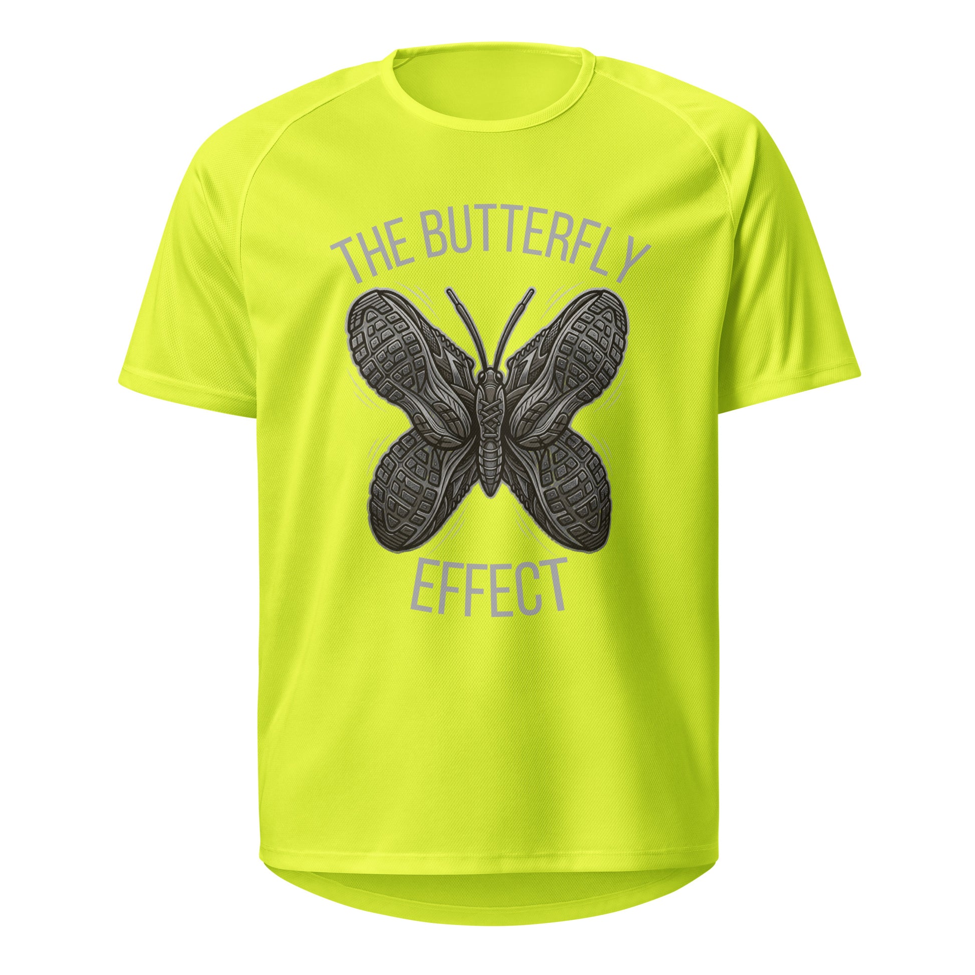 Mockup T-Shirt The Butterfly Effect – Amarelo Neon