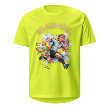 Mockup T-Shirt Dá-lhe Gás... – Amarelo Neon