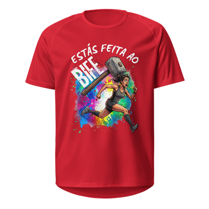 Mockup T-Shirt Estás Feita ao Bife – Vermelho