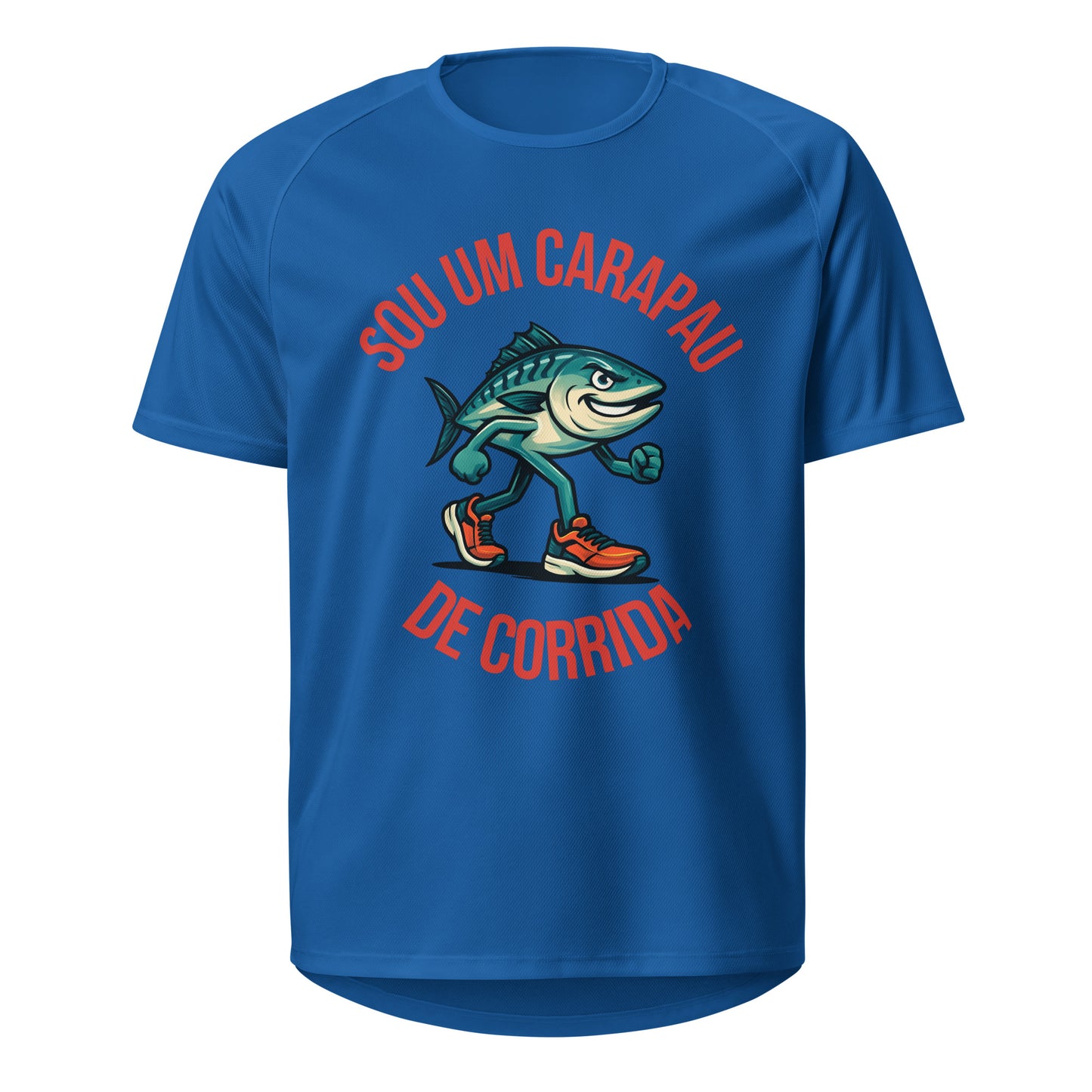 Mockup T-Shirt Carapau de Corrida – Azul Royal