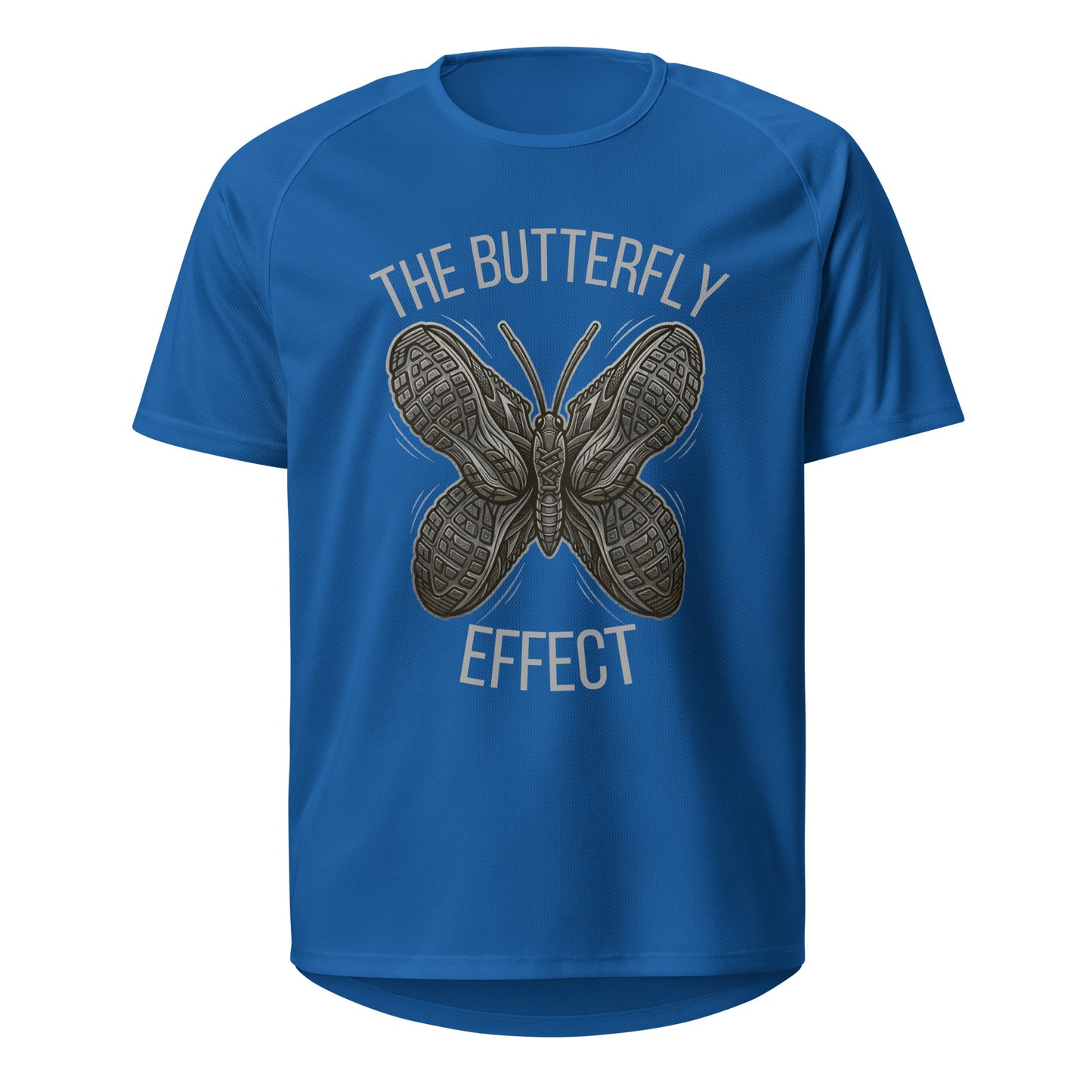 Mockup T-Shirt The Butterfly Effect – Azul Royal