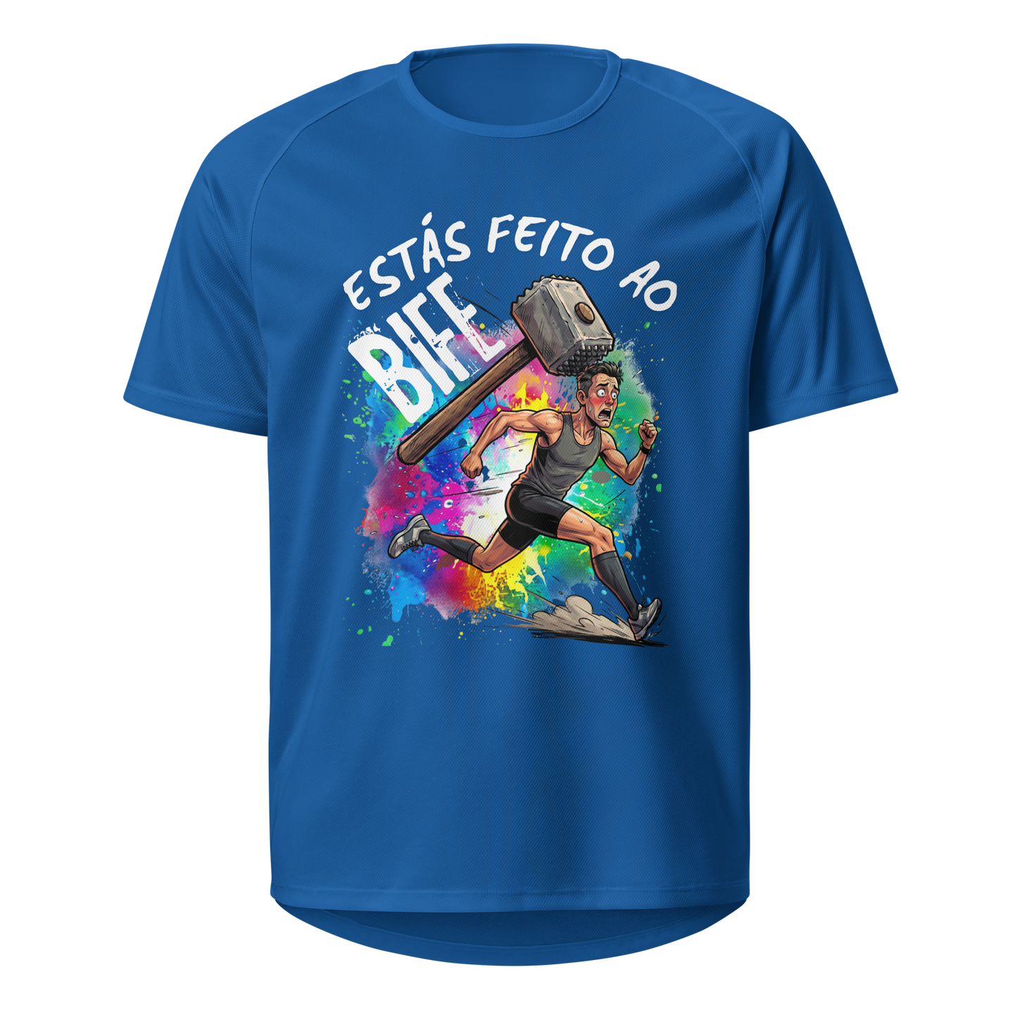 Mockup T-Shirt Estás Feito ao Bife – Azul Royal