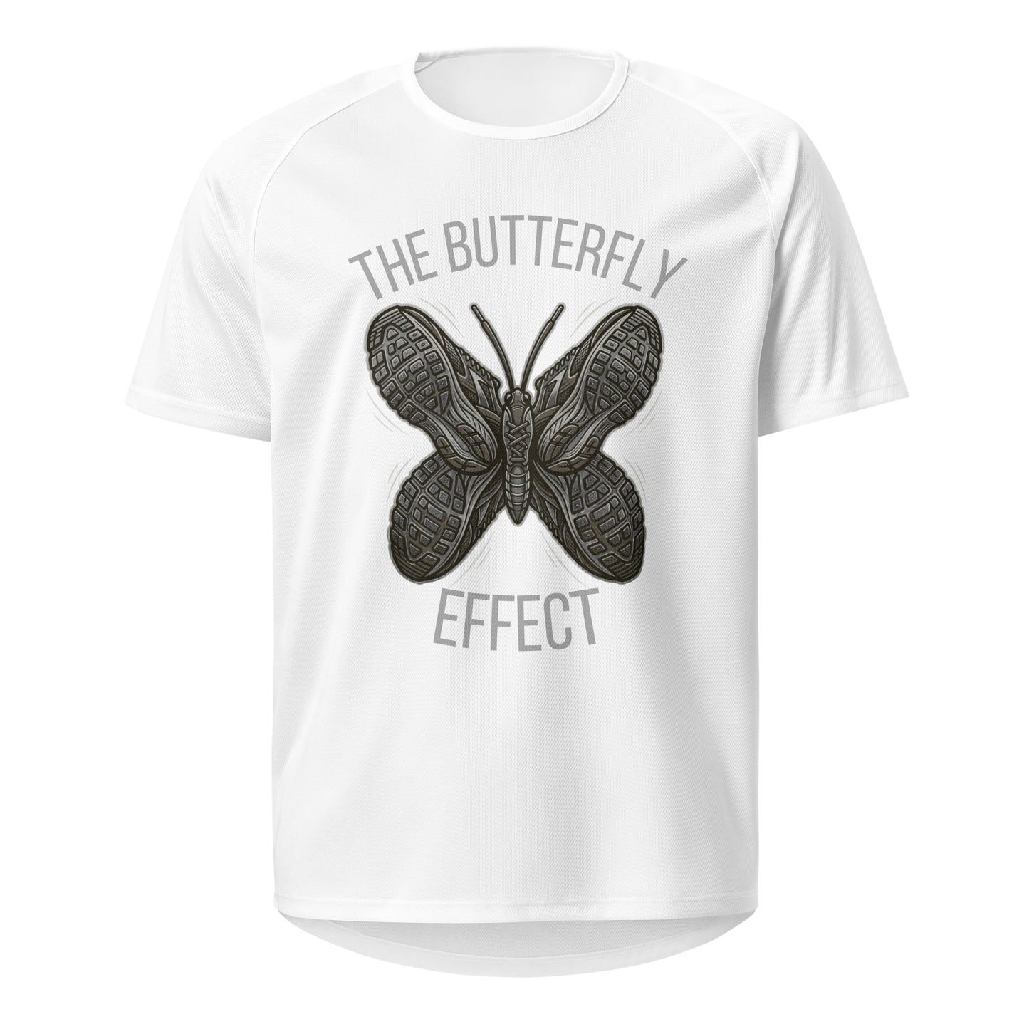 Mockup T-Shirt The Butterfly Effect – Branco
