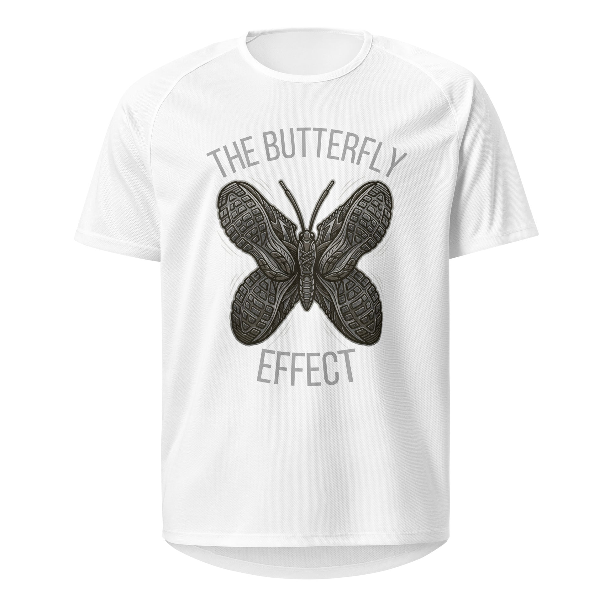 Mockup T-Shirt The Butterfly Effect – Branco