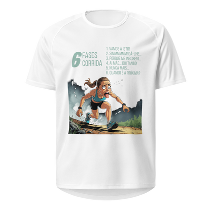 Mockup T-Shirt 6 Fases da Corrida – Branco